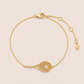 Sophisticated tennis racket bracelet designed for modern everyday elegance and elevated sport-inspired accessorizing