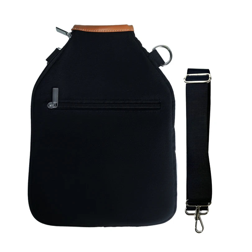 Premium portable racket case designed for pickleball paddles, badminton rackets, and organized travel storage