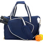 Premium tennis racket bag designed for accessory organization, lightweight portability, and practical training session utility