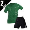 Men's premium athletic t-shirt and shorts set designed for breathable comfort, lightweight movement, and refined sport lifestyle wear