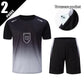 Men's premium athletic t-shirt and shorts set designed for breathable comfort, lightweight movement, and refined sport lifestyle wear