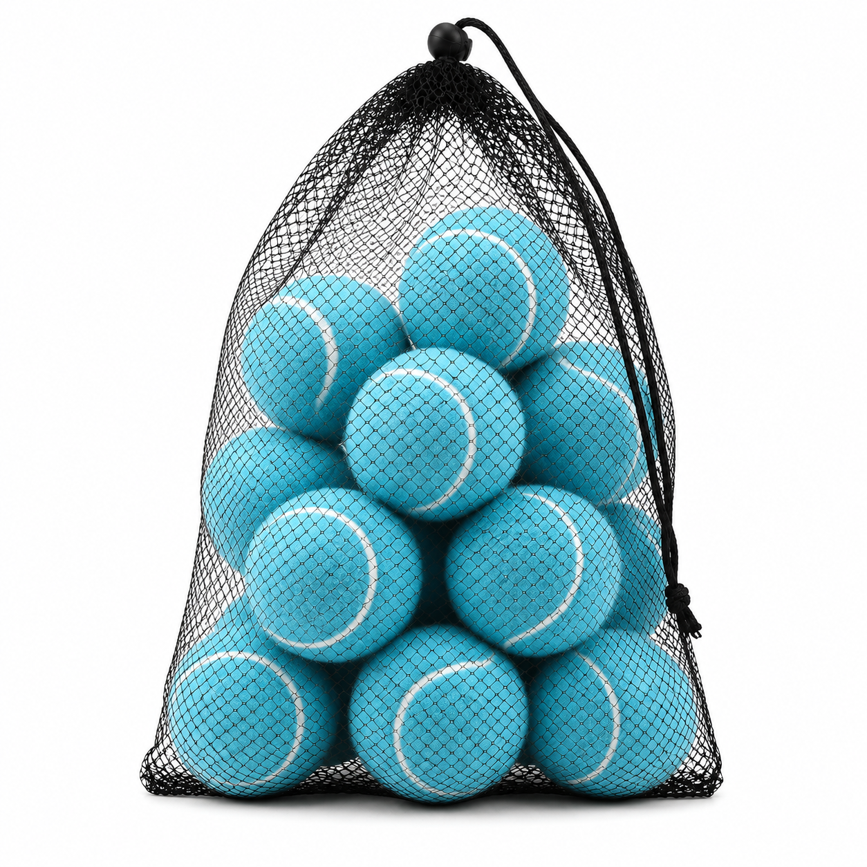 Tennis practice ball set with clean sport styling and reliable bounce for hard court training sessions