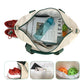 Lightweight tennis racket bag with zip-secure closure and organized storage compartments for active daily movement