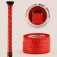 Premium PU overgrip tape with soft-touch texture and stable cushioning for controlled racket movement