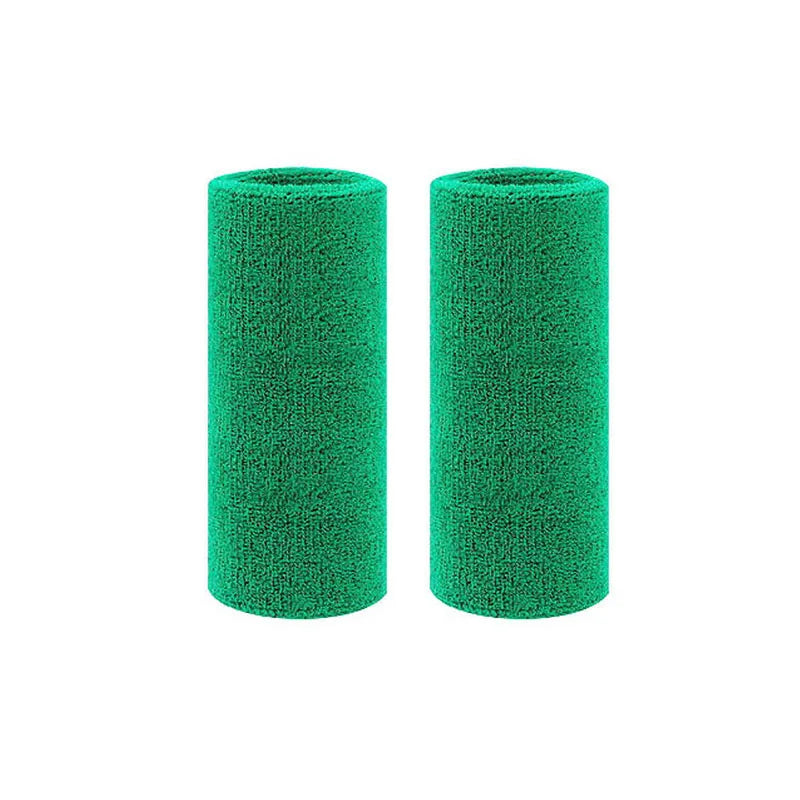 Premium tennis wristbands with soft knitted construction for dry comfort and dependable movement during play