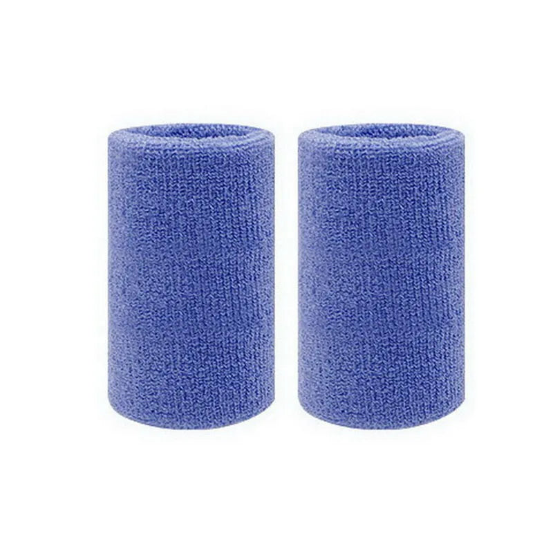 Tennis wristband set with soft stretch fit designed for practical court comfort and timeless sport aesthetics