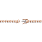 Minimal luxury tennis bracelet designed for versatile wear and sophisticated modern accessorizing