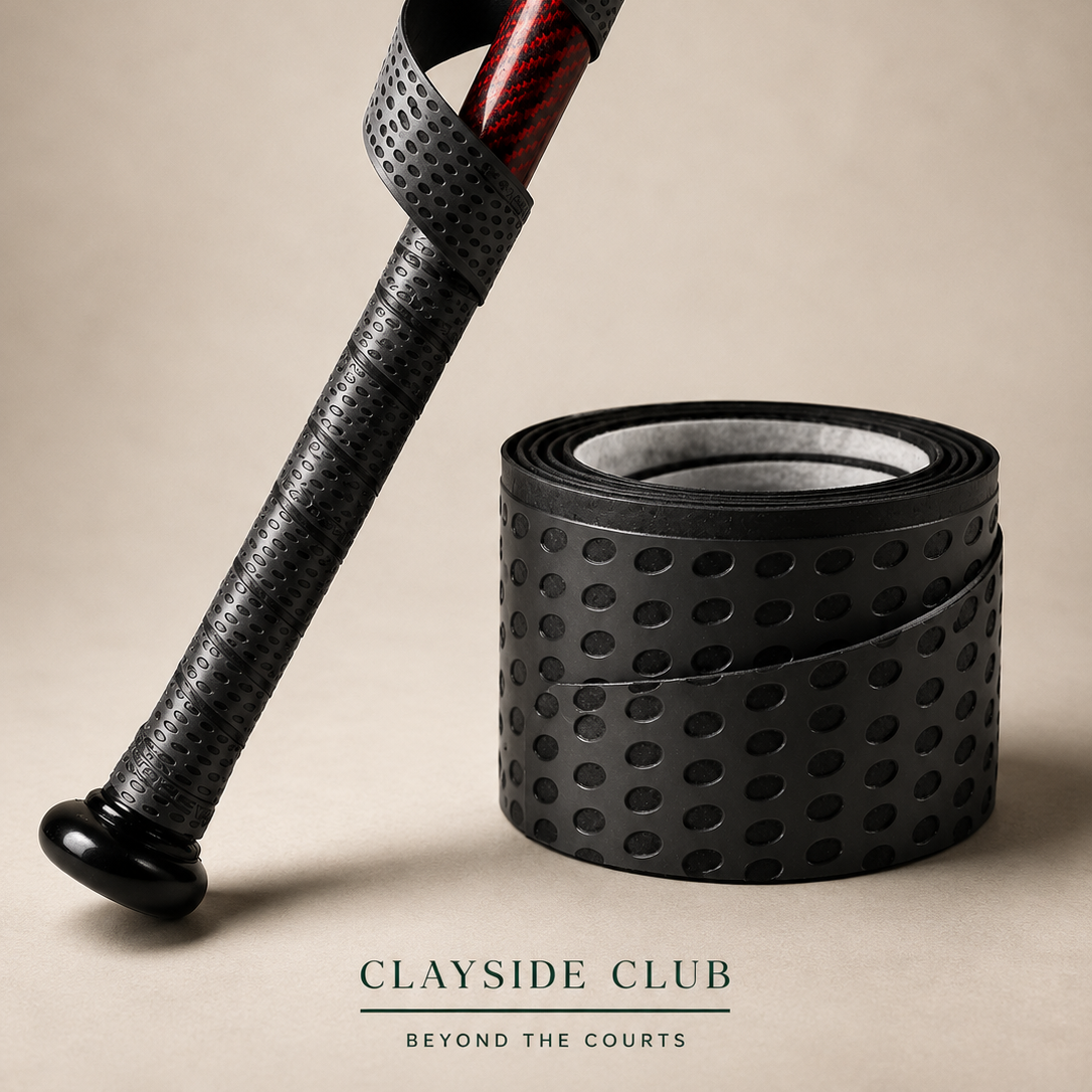 Refined tennis overgrip tape designed for consistent racket feel, soft comfort, and everyday training sessions