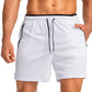 Men's premium sport shorts designed for natural mobility, secure fit comfort, and understated tennis-inspired sophistication