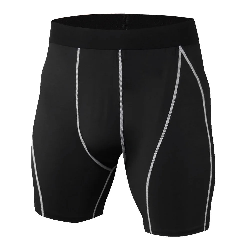 Men's premium compression-inspired shorts with quick-drying fabric and clean athletic silhouette for active daily wear