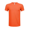 Men's lightweight athletic t-shirt crafted for breathable comfort, unrestricted movement, and clean court-inspired styling