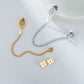 Minimal tennis-inspired brooch with polished finish and timeless sport-inspired everyday elegance