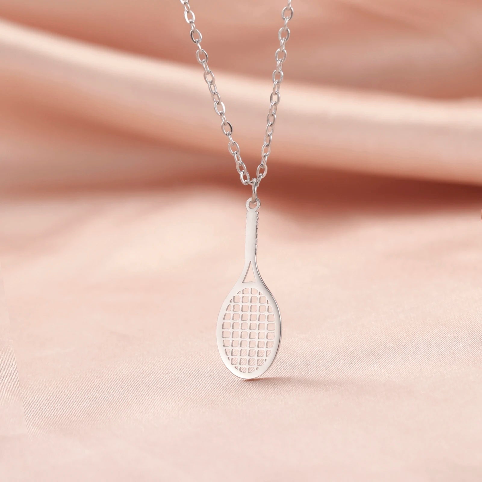 Premium tennis-inspired necklace designed for casual elegance, layering versatility, and timeless court culture influence