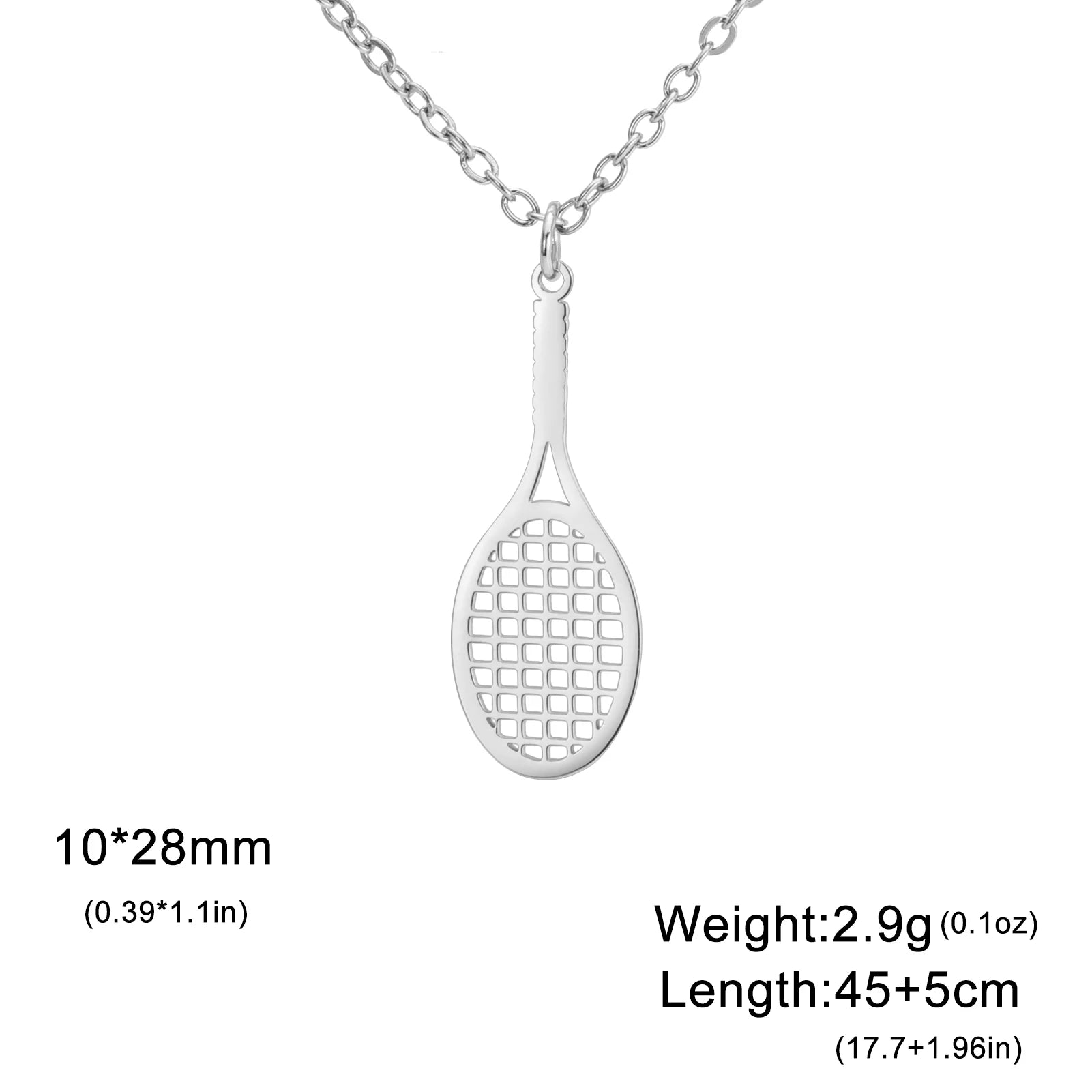 Lightweight tennis-inspired pendant necklace crafted for refined feminine accessorizing and effortless daily wear