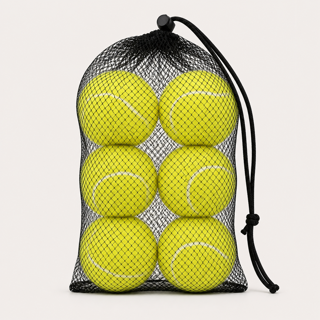 Tennis ball set with durable construction and balanced bounce for versatile match and training use