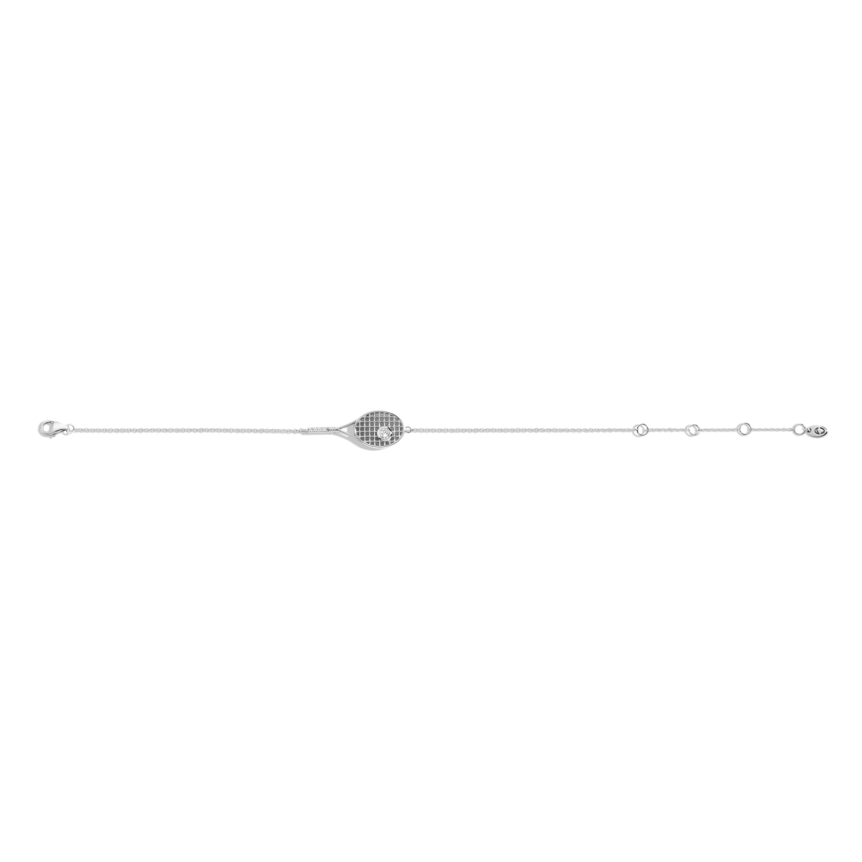 Premium lightweight tennis-inspired bracelet designed for jewelry layering and elevated everyday sophistication
