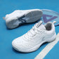 Premium tennis footwear featuring breathable comfort, cushioned support, and clean sport lifestyle aesthetics