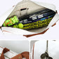 Editorial studio image of premium tennis tote racket bag featuring structured silhouette and modern sport utility design