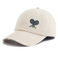 Lightweight retro tennis cap with adjustable fit and clean court-inspired lifestyle design for daily wear