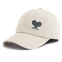 Lightweight retro tennis cap with adjustable fit and clean court-inspired lifestyle design for daily wear