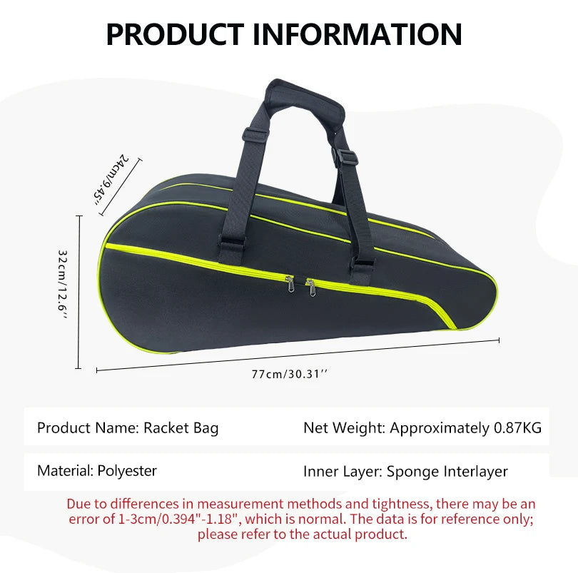 Large-capacity tennis backpack designed for racket storage, training essentials, and organized active travel routines