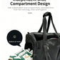 Premium multi-compartment tennis bag designed for rackets, apparel, footwear, and modern active lifestyle organization