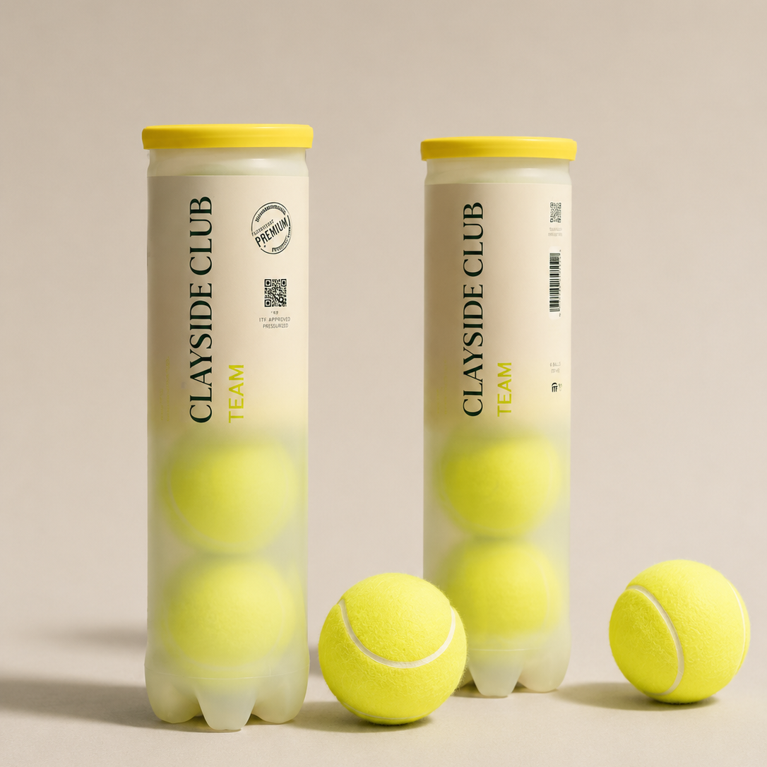 Premium 4-pack tennis ball set designed for consistent bounce, responsive feel, and everyday court training