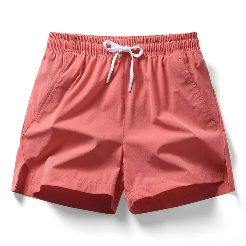Men's lightweight athletic shorts with adjustable waistband, quick-drying comfort, and refined court-inspired versatility
