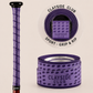 Tennis overgrip tape designed for secure hold, moisture absorption, and comfortable racket handling during play