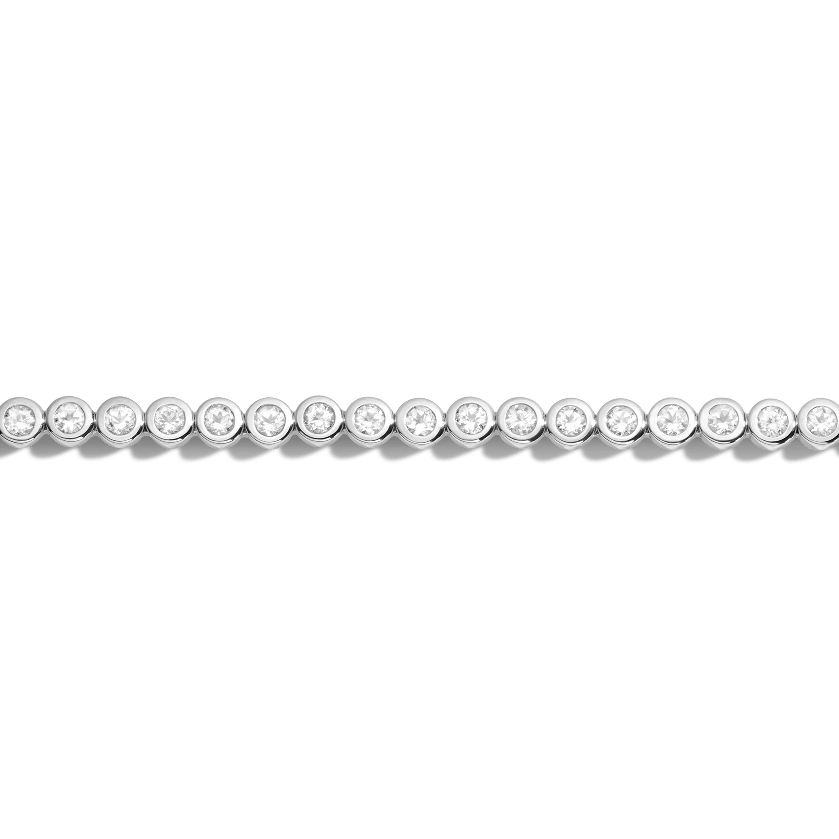 Elegant diamond-inspired tennis bracelet designed for refined lifestyle styling and understated luxury wear