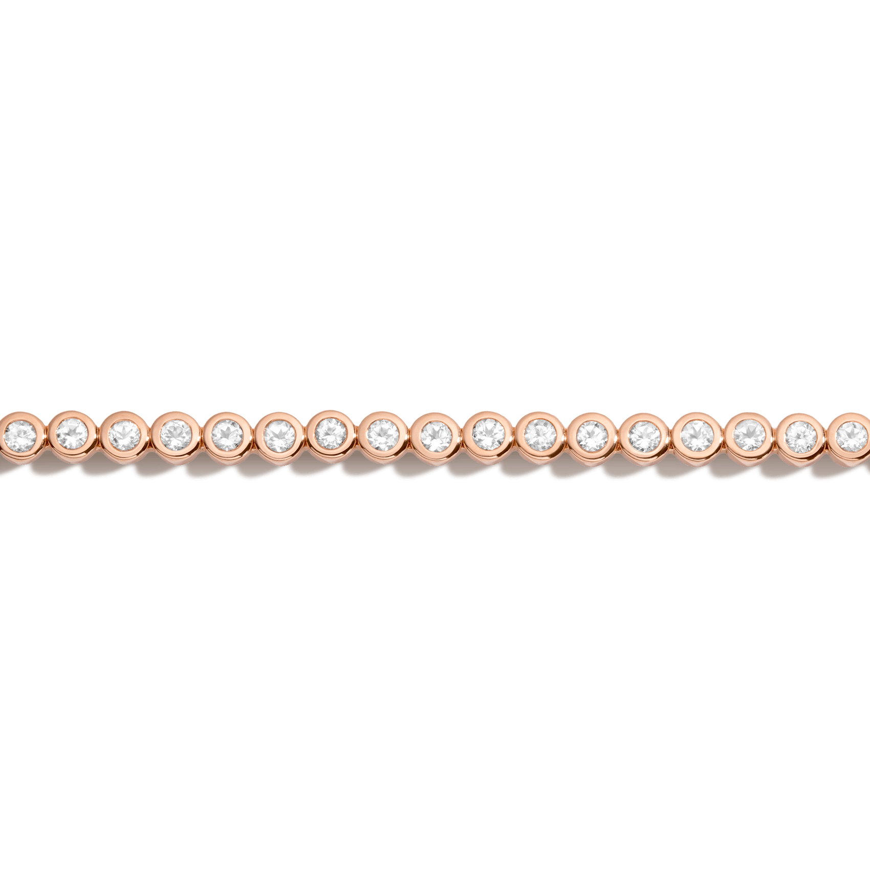 Premium luxury tennis bracelet crafted for lightweight comfort and timeless feminine sophistication