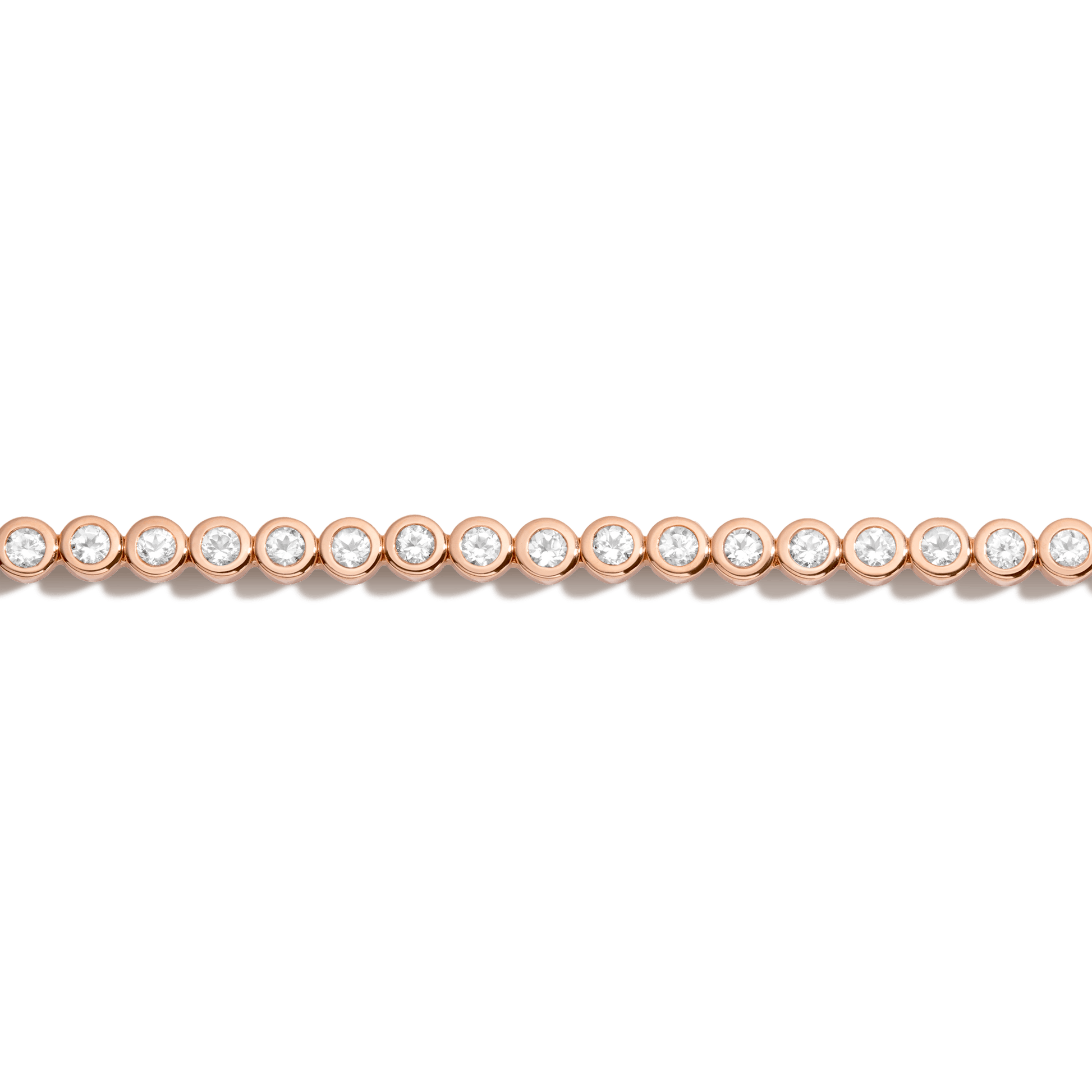 Premium luxury tennis bracelet crafted for lightweight comfort and timeless feminine sophistication