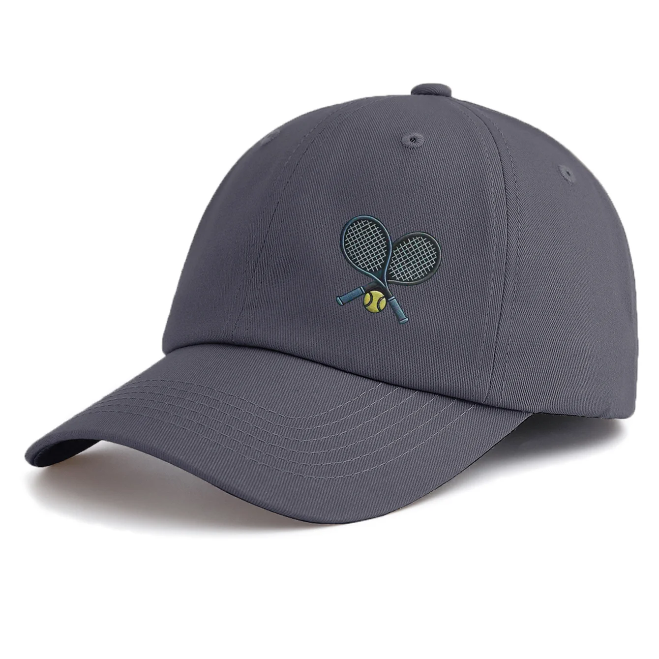 Adjustable tennis-inspired cap designed for club afternoons, travel routines, and effortless athletic everyday wear