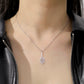 Premium stainless steel tennis racket necklace designed for elegant everyday wear and refined tennis-inspired styling