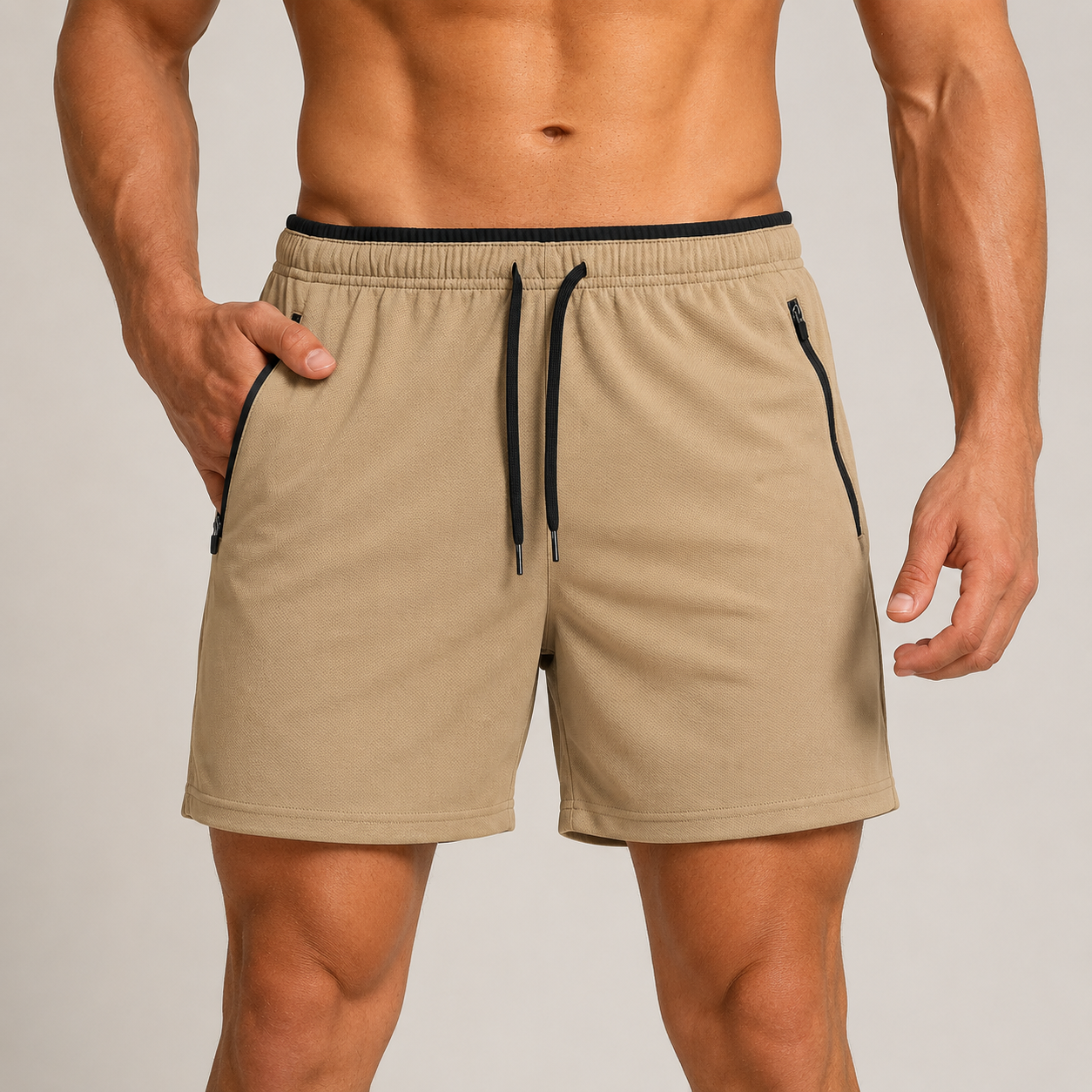 Men's premium tennis performance shorts designed for quick-drying comfort, flexible movement, and refined athletic everyday wear