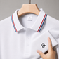 Men's premium polo shirt crafted for soft comfort, polished everyday wear, and timeless court-inspired sophistication