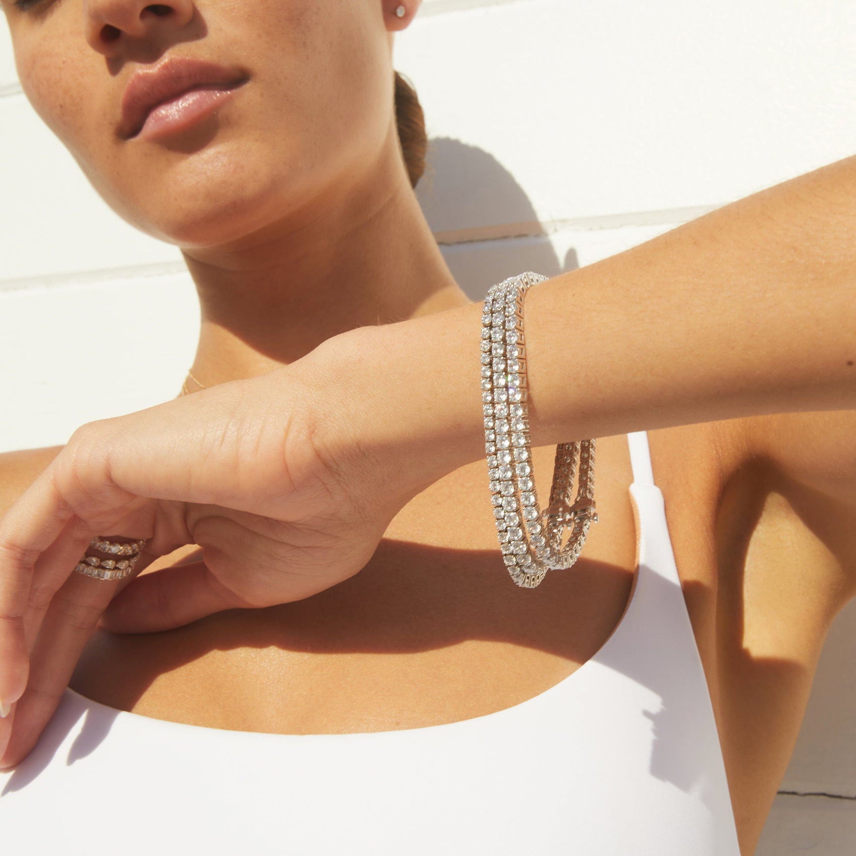 Premium elegant tennis bracelet crafted for modern luxury styling and timeless polished sophistication