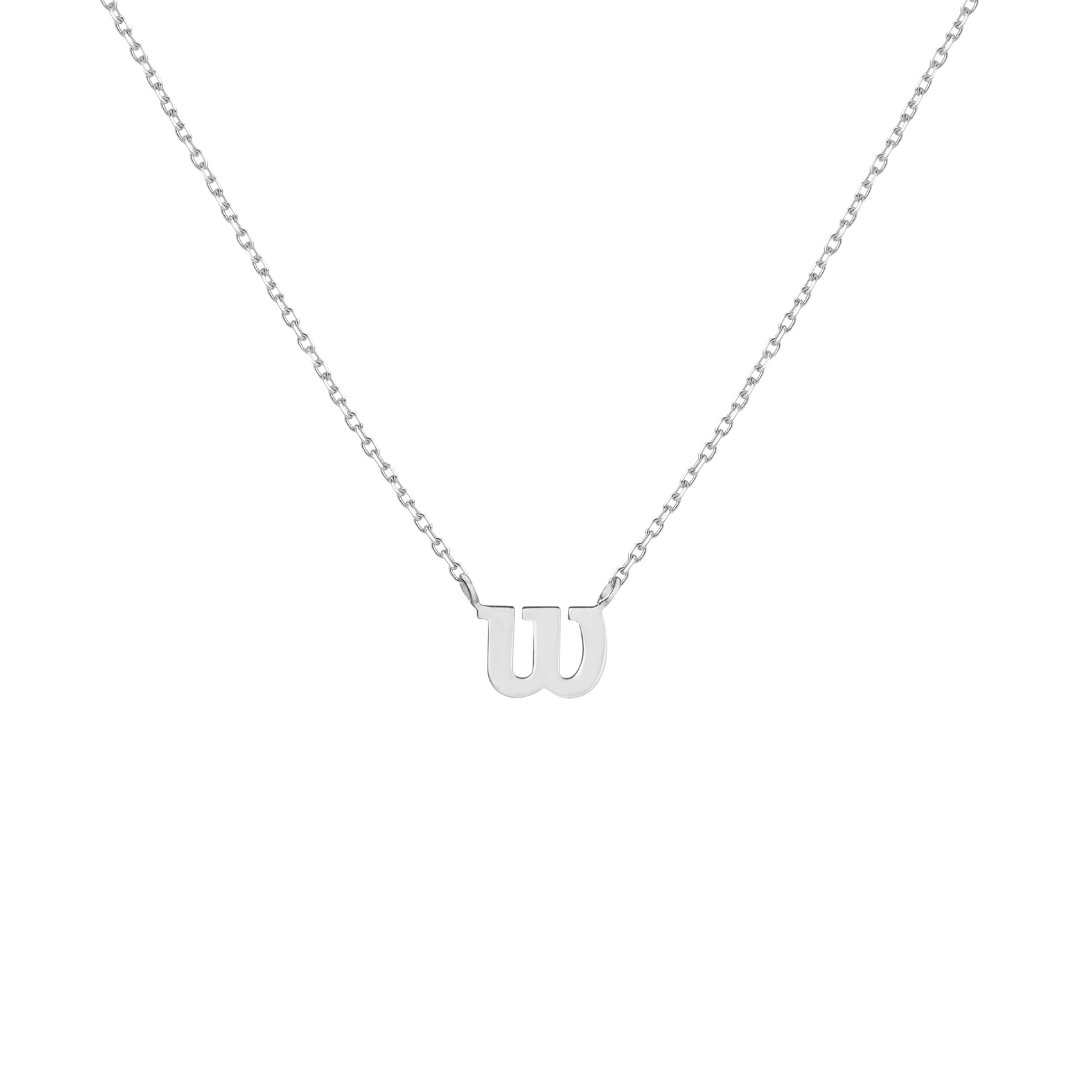 Editorial studio image of premium tennis-inspired necklace featuring delicate chain and refined minimalist luxury styling