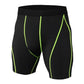 Close-up detail of men's lightweight compression shorts with stretch construction and refined sport-inspired structure