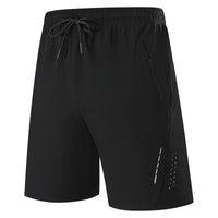 Men's premium tennis shorts with streamlined athletic fit, breathable comfort, and understated court-ready elegance