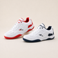 Premium unisex tennis shoe designed for lightweight court movement and refined everyday athletic wear