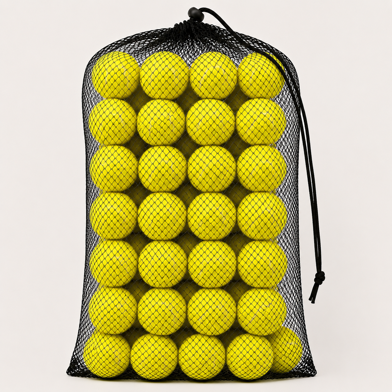 Modern tennis ball set with clean athletic styling and practical carry bag for court transportation
