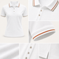 Clayside Club premium women's tennis polo shirt with tailored fit and contrast tipped collar