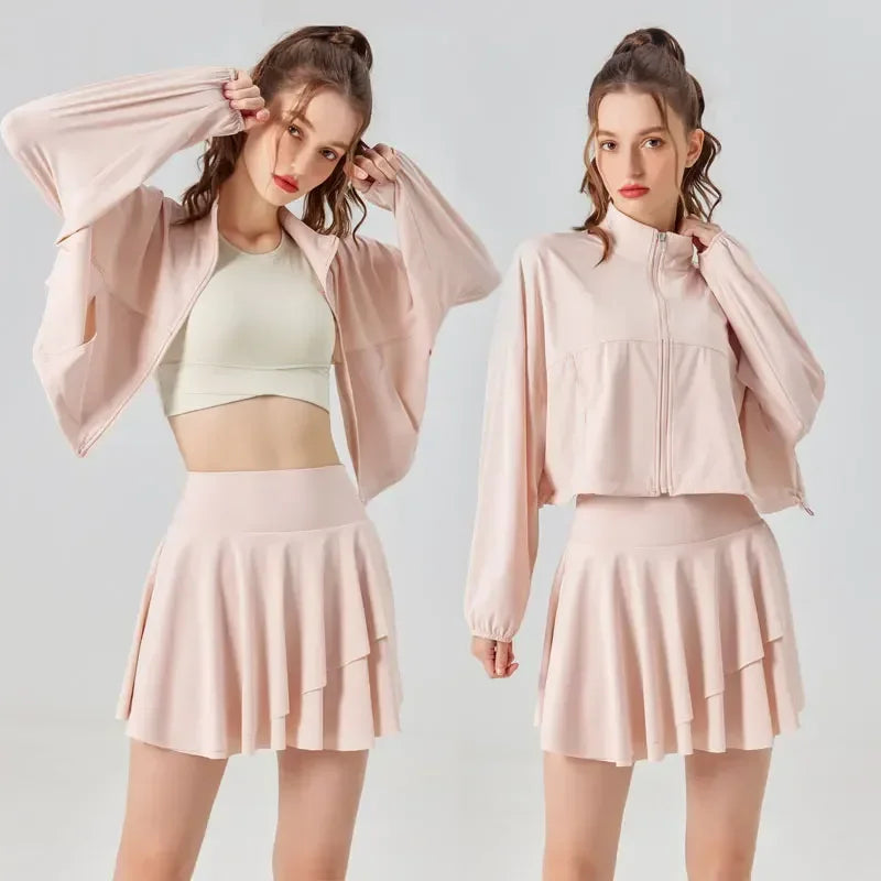 Sophisticated tennis inspired outfit designed for premium comfort movement and modern sporting lifestyle