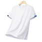 Male model wearing a lightweight athletic tennis t-shirt crafted for flexibility, comfort, and premium on-court performance.