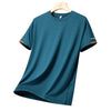 Premium men's tennis training shirt designed for breathable comfort, athletic movement, and refined performance styling.