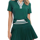 Refined women's tennis dress blending modern athletic performance, elegant silhouette, and premium court fashion inspired design.