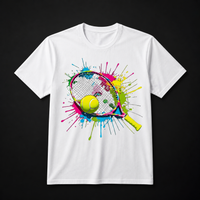 Stylish tennis streetwear t-shirt created for players and enthusiasts who live the game beyond the court.