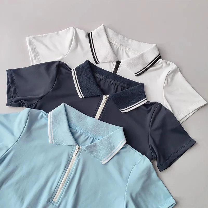 Sophisticated women's tennis clothing made for match play, practice, and modern sport lifestyle