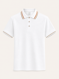 Clayside Club premium women's tennis polo shirt with tailored fit and contrast tipped collar